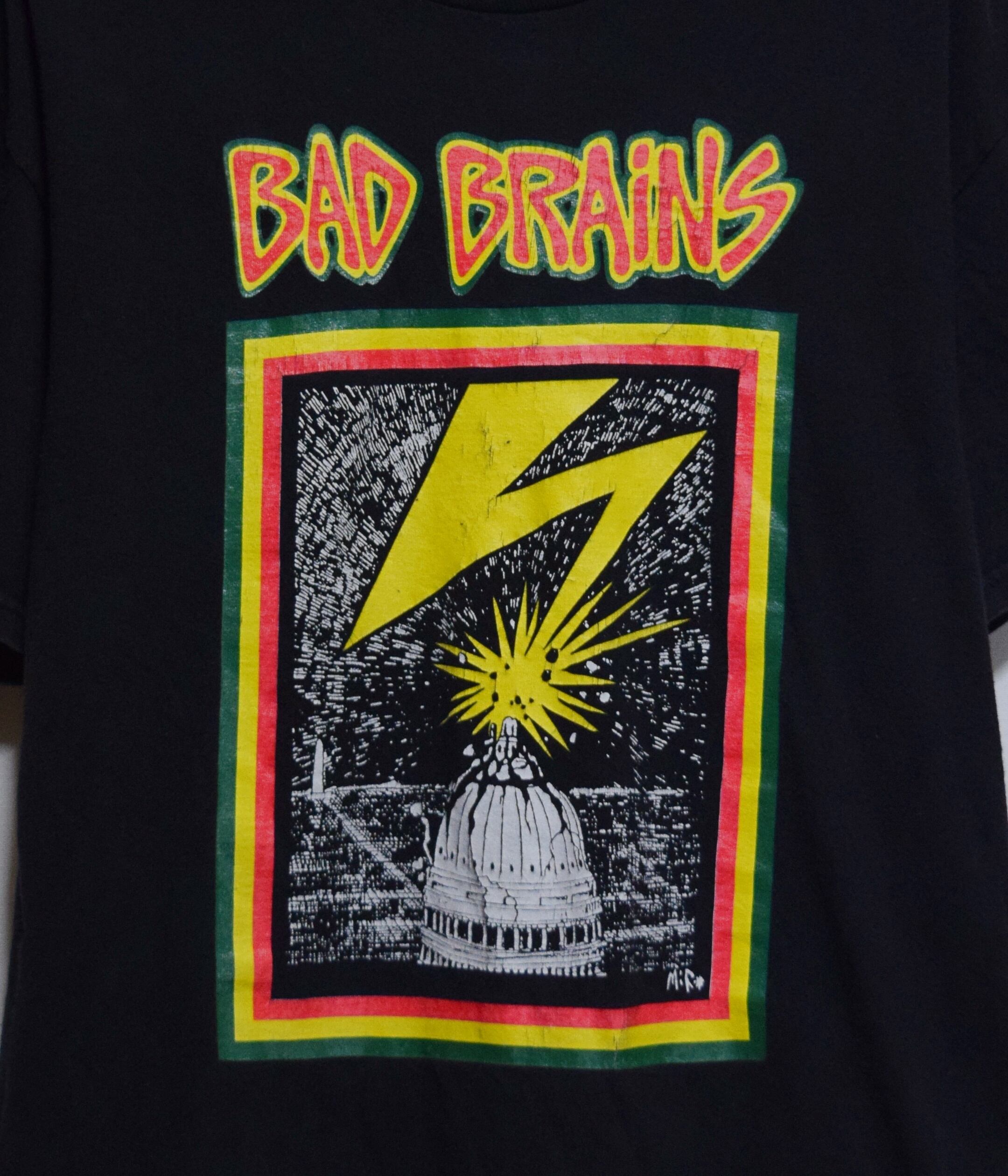 [希少]90s BAD BRAINS ビンテージTシャツ