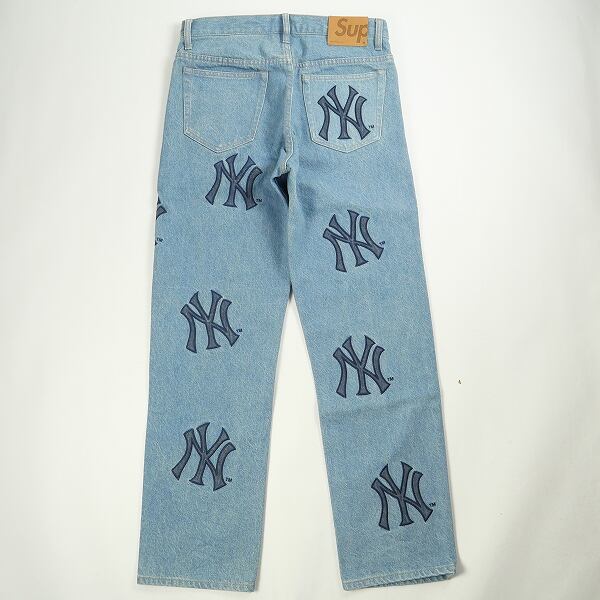 020422● Supreme New York Yankees Denim