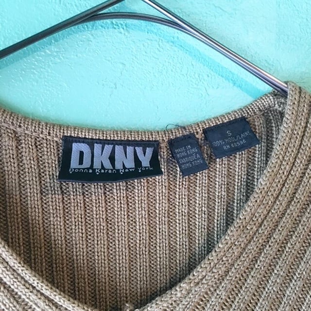90s DKNY リブウール ニット【レディース】 | snak