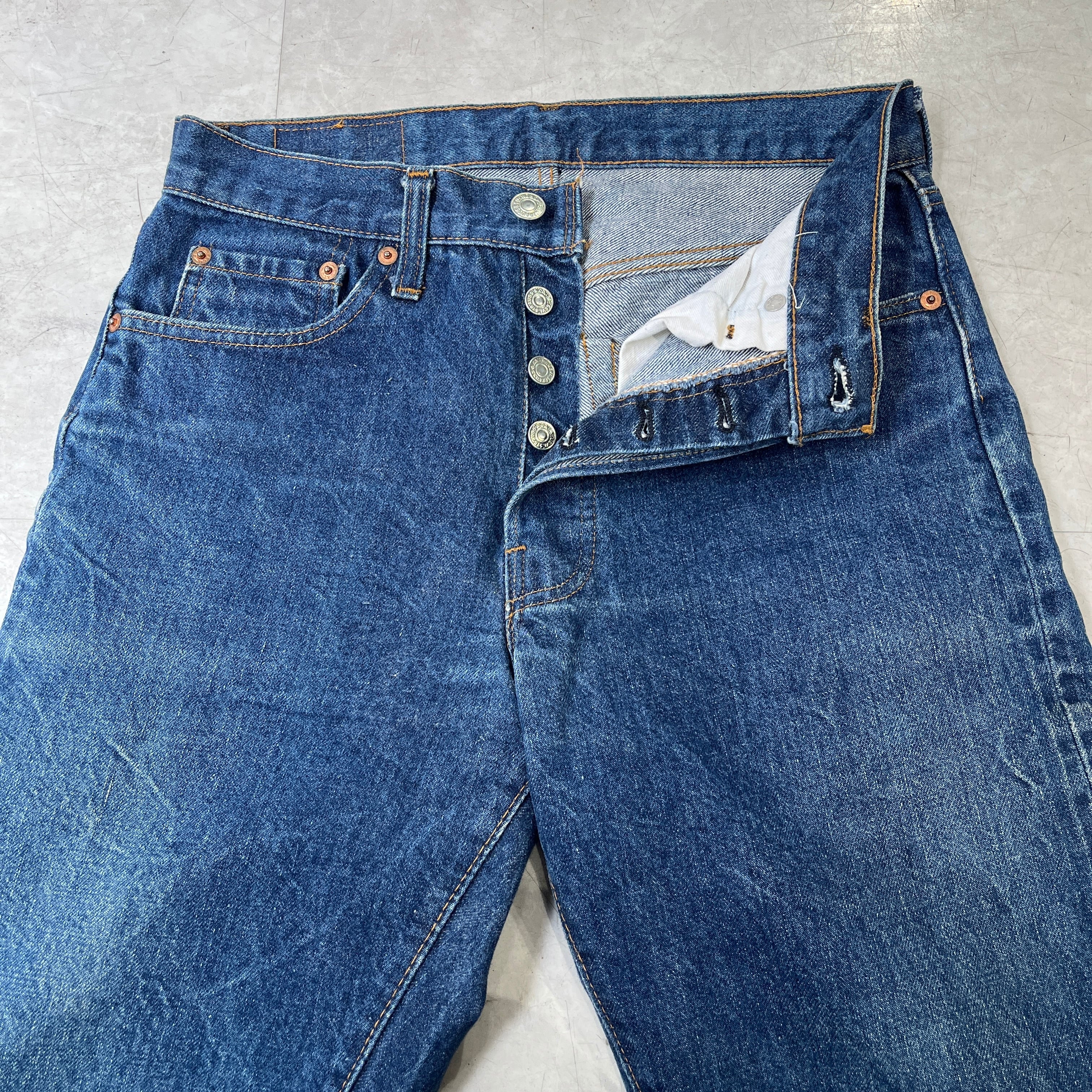70s Levi's 501 66 Chain Denim Jeans 70年代 リーバイス 66後期