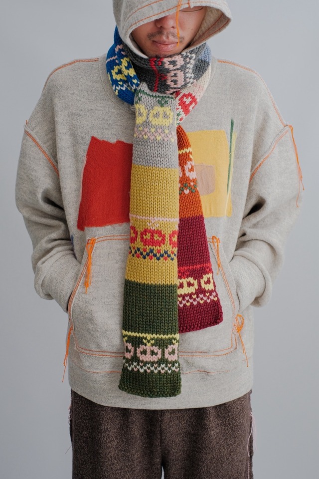 【osakentaro】knit muffler