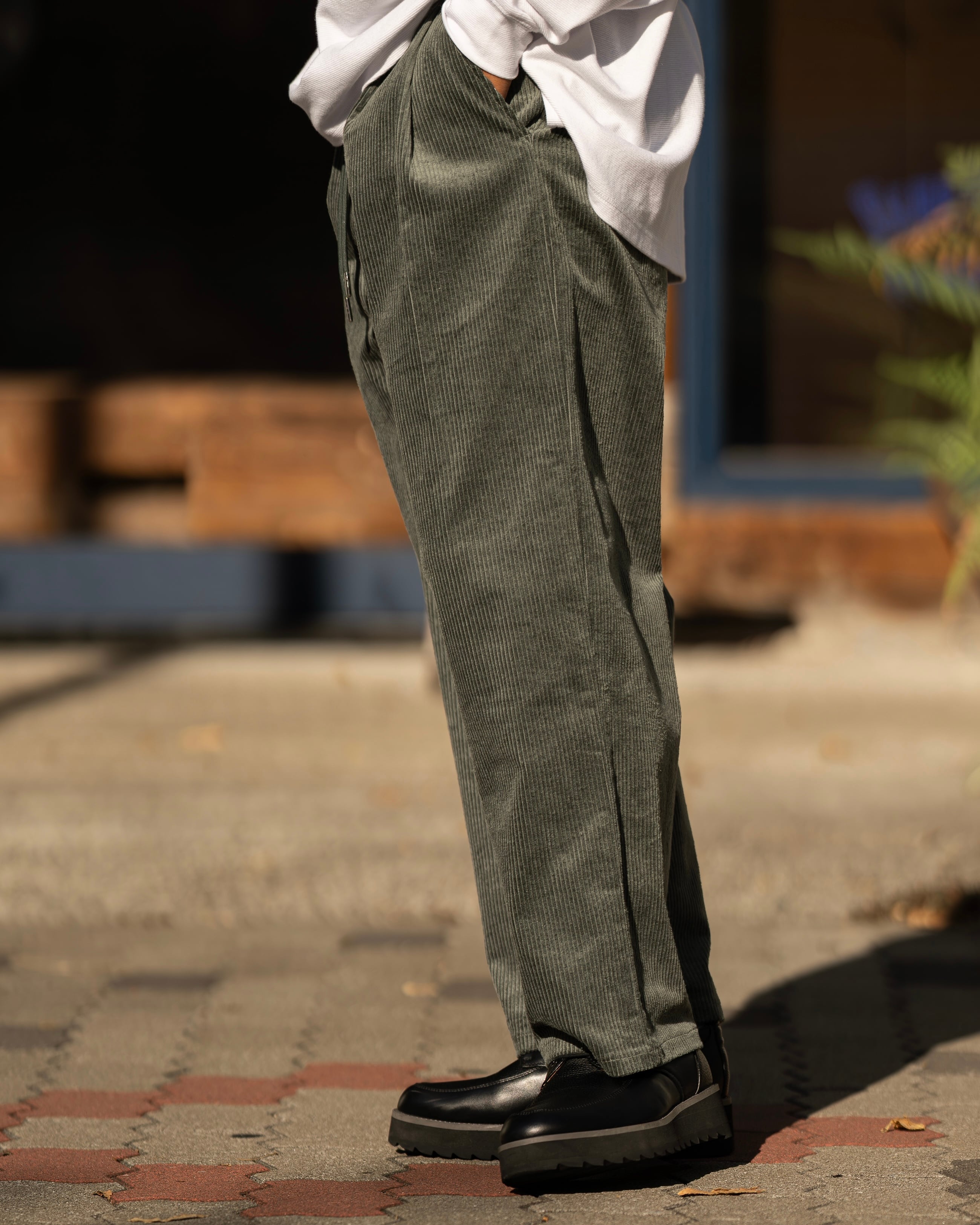 AMUY TRYSBAY パンツM RipstopRibDesignPants Amuy trysbay Ripstop Rib Design Pants