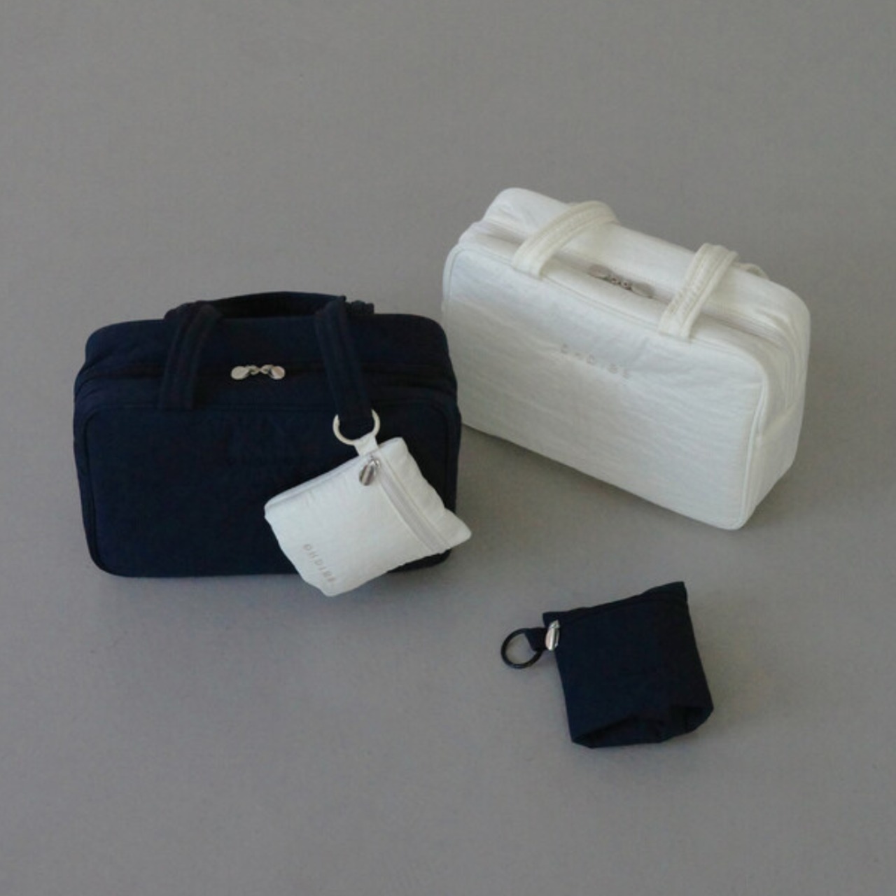 【予約】[ OHDIBS ] Mini Cube Pouch｜Vanilla - 7