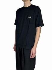 【COMME des GARCONS HOMME】綿天竺ロゴ TEE