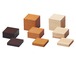 木製ブロックSS  50×50×10㎜ 天然木サイコロ　1個単位　AR-1643-NW-SS