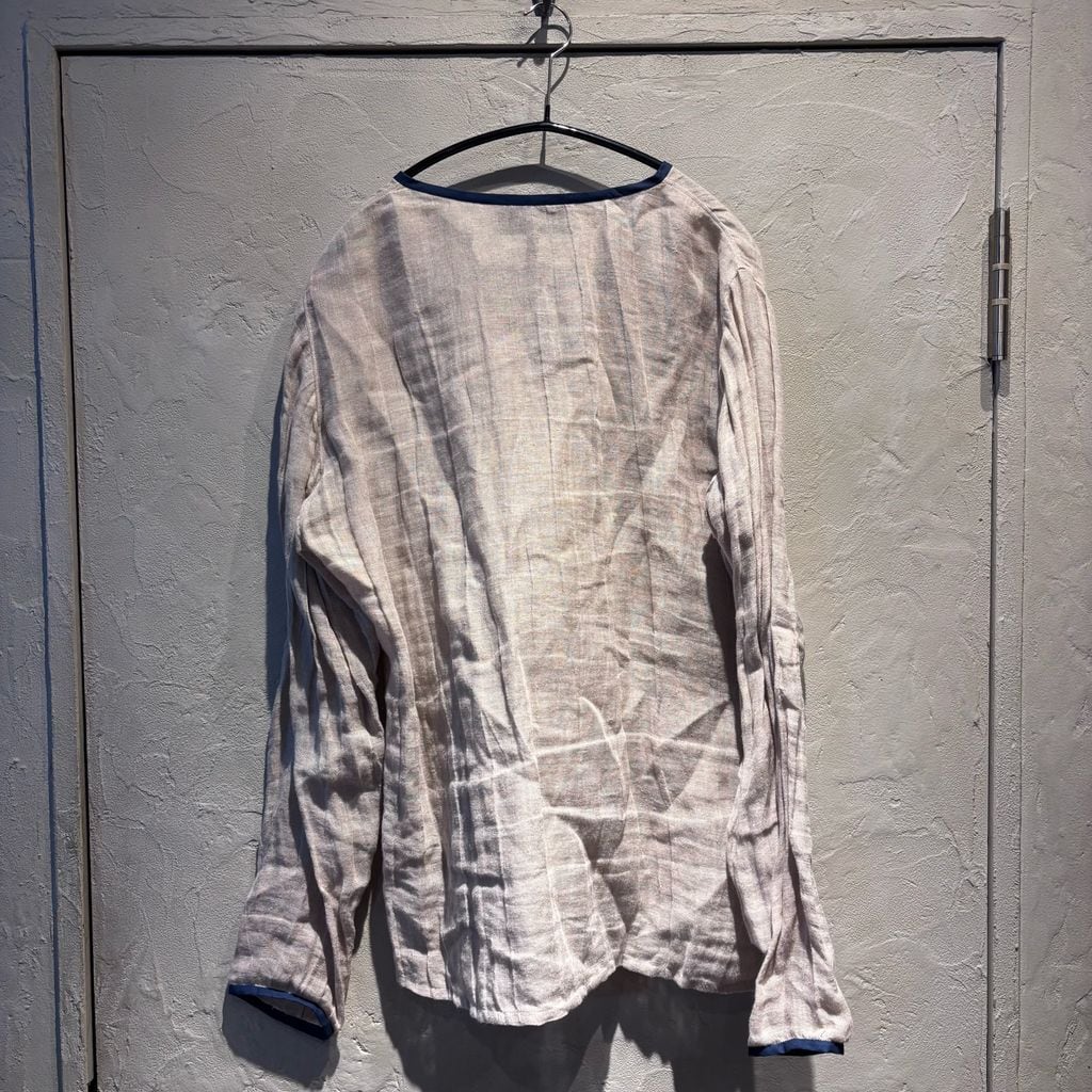 LOEWE ロエベ Linen Wappen Tops リネンシャツ 28003861 ベージュ size