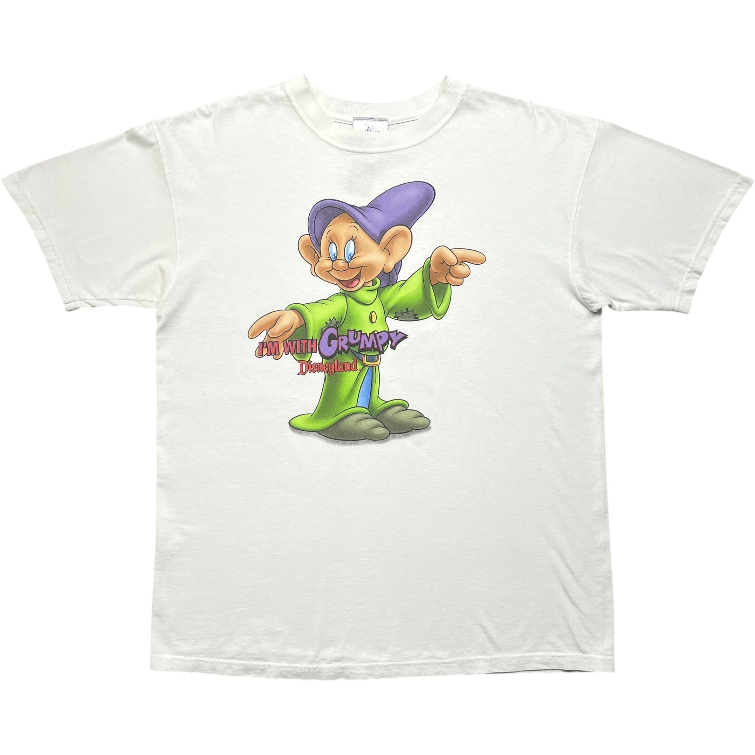 《XL》Disney ディズニー Tシャツ 白雪姫 7人の小人 ホワイト 90年代 vintage no.7615