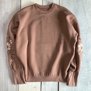 superNova / EMBROIDERED j sweat / mocha