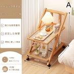 サイドテーブル コーヒーテーブル ベットサイドテーブル キャスター付き 木製 おしゃれ インテリア デスクトップ装飾 玄関装飾 リビング装飾