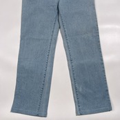 JILLSTUART ジルスチュアート ハイウエスト デニムパンツ テーパード ジーンズ サイズ M /ライトブルー系 ストレッチ フェミニン