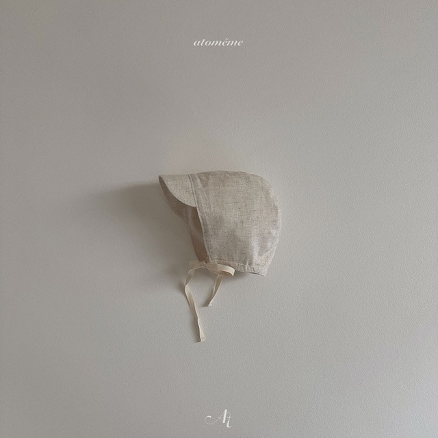 即納＿linen bonnet(bebe size)