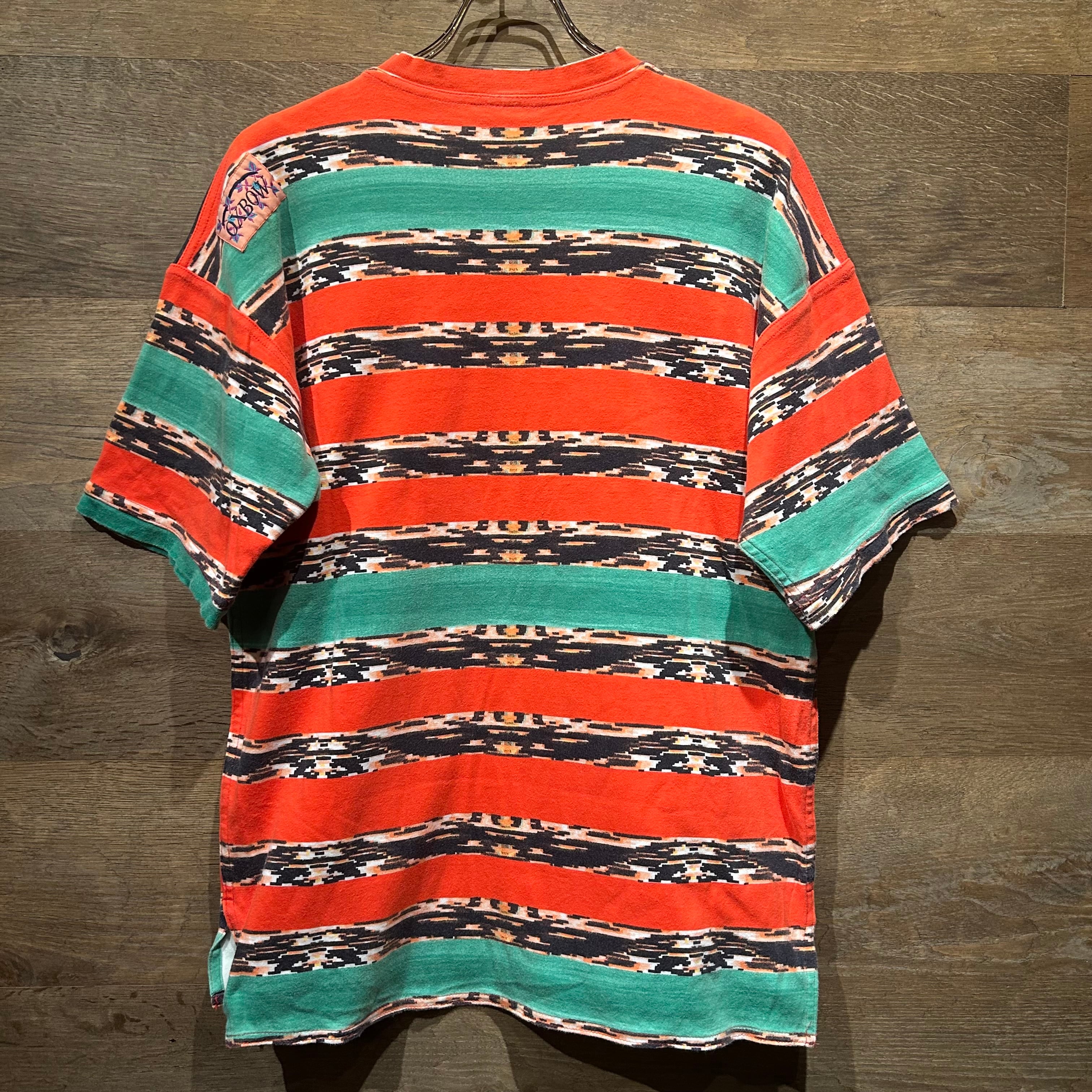 トップス oxbow 90s 90s OXBOW Border Tee | PAY ID