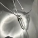 One off CHAIN NECKLACE [QUARTZ] with EAGLE / 限定商品 クオーツ チェーンネックレス・イーグル