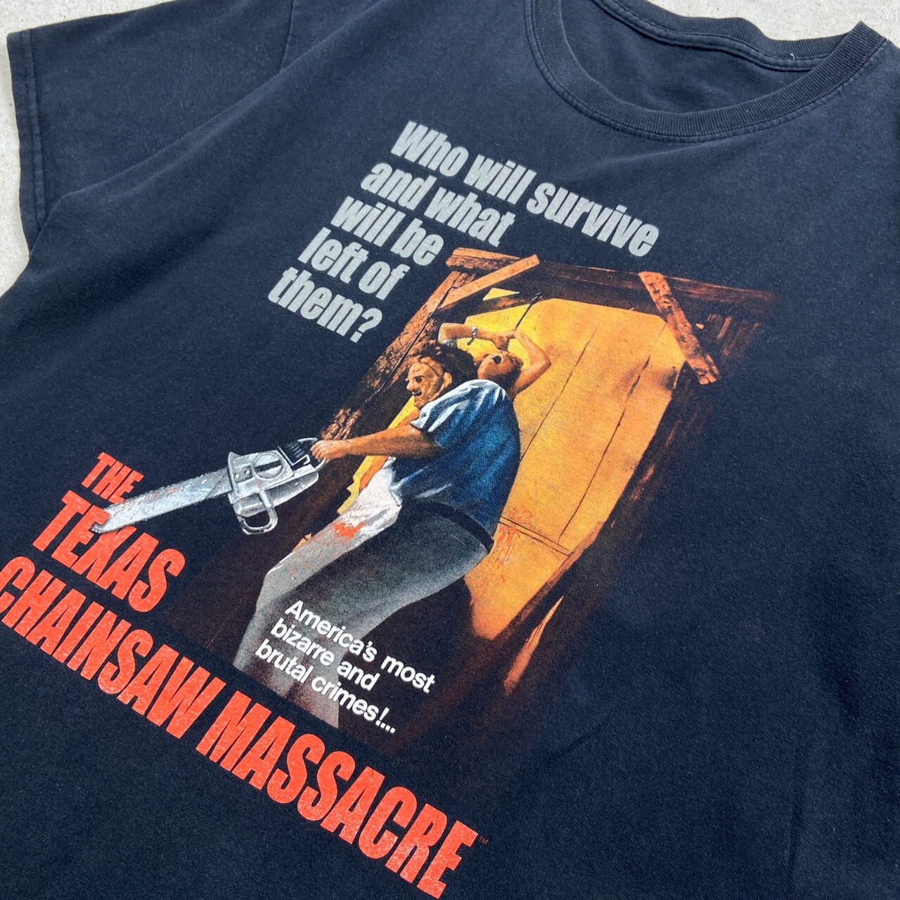 00年代〜 テキサス・チェーンソー ムービープリントTシャツ メンズL 