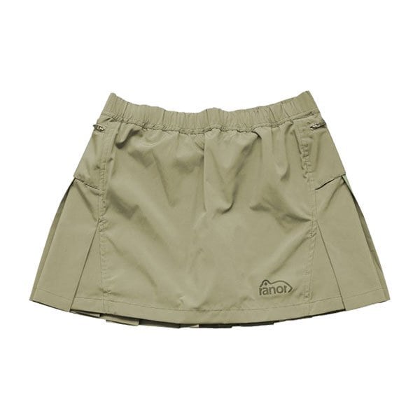 ranor(ラナー) PLEATS SKIRT (WITH INNER) OLIVE