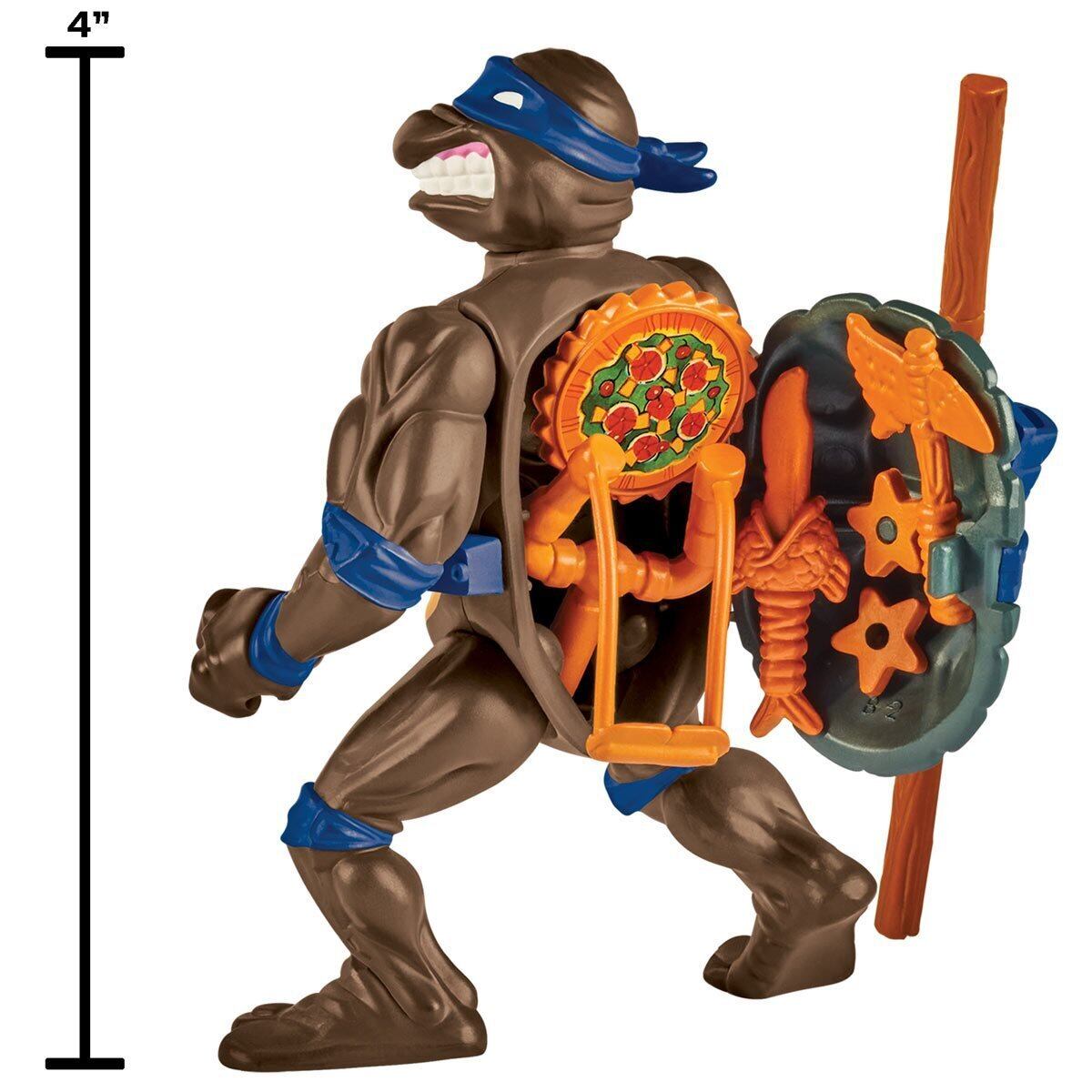 プレイメイツ タートルズ TMNT ストレージシェル ドナテロ アクション 