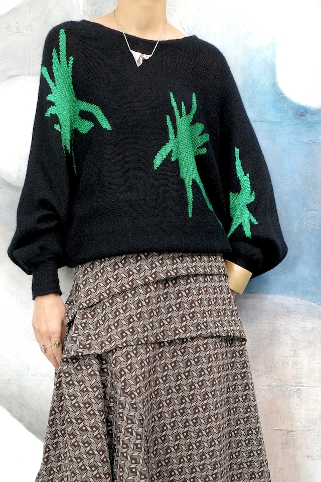 90‘s Motif design knit