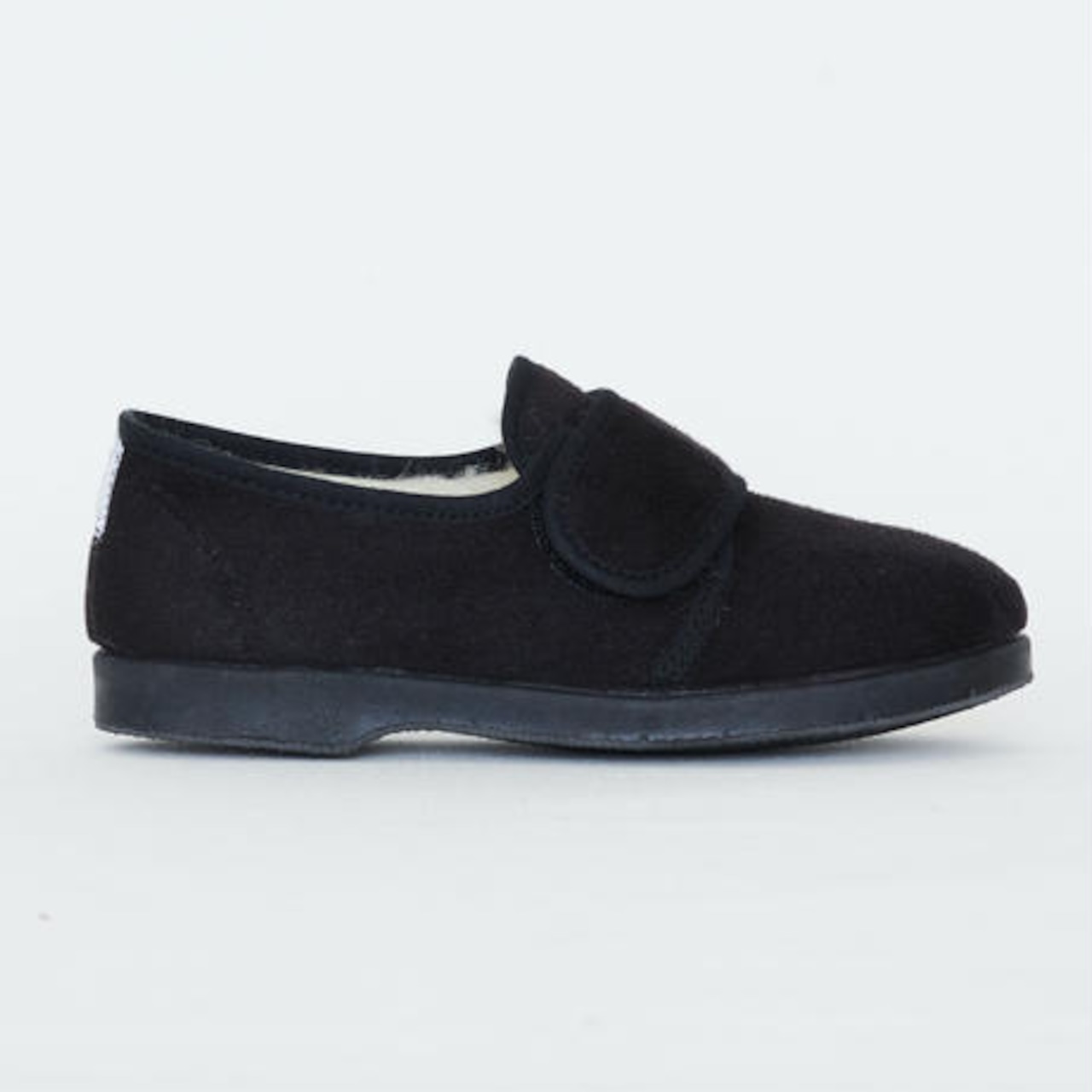 〈 La Cadena 〉BLUCHER VELCRO “ローカットスニーカー”  BLACK x BLACK SOLE  14~21cm