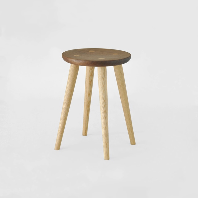 円スツール　ブラックウォルナット　en [ circle ] stool - Black walnut