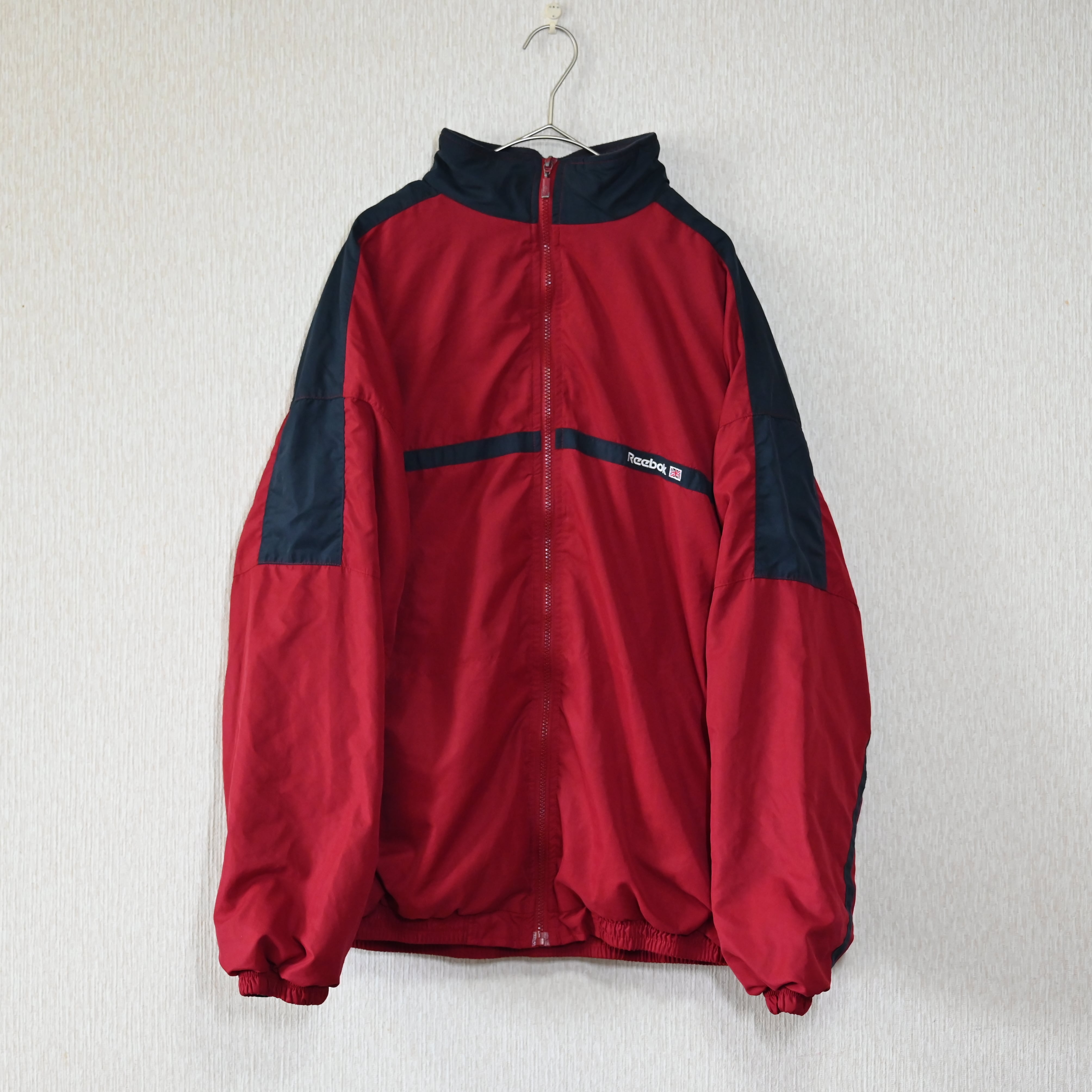 Reebok” ワインレッドナイロンジャケット | Fu_log