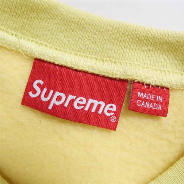 Supreme シュプリーム スウェット 黄 L 3303324Y0262 Size【M】 SUPREME シュプリーム 22AW Box Logo Crewneck Pale