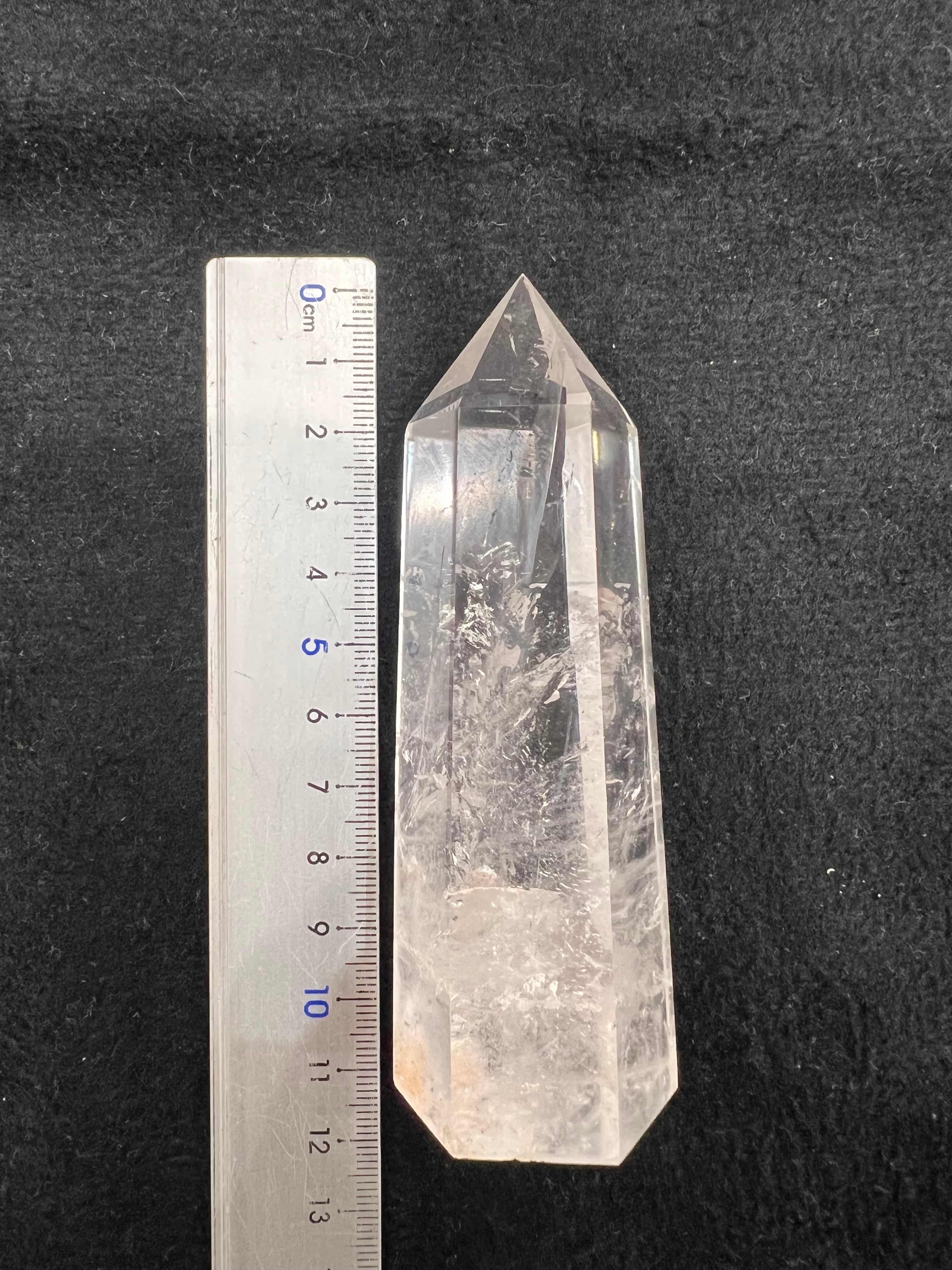 E34347】水晶ポイント ブラジル 研磨 Quartz Crystal | クリスタル