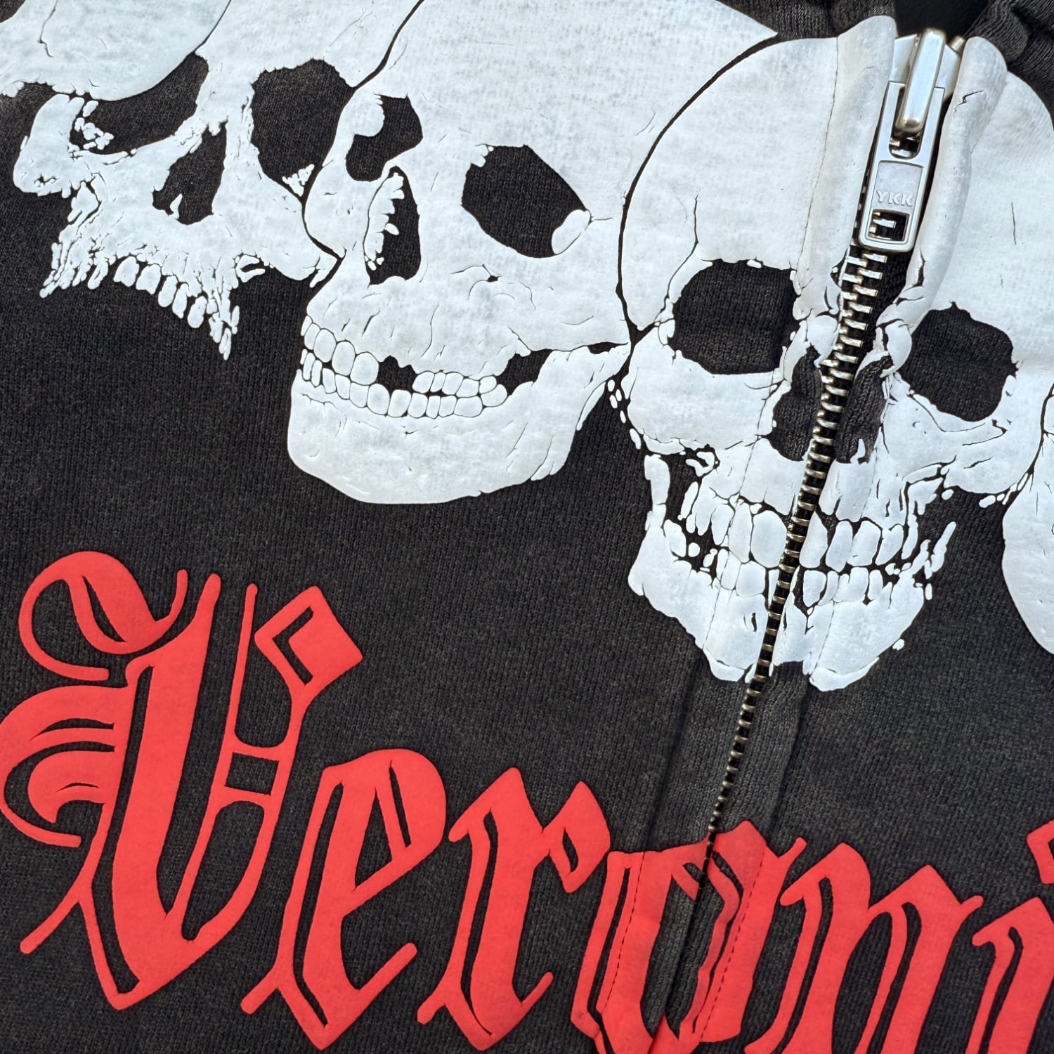骸 様　248 VÉRONICA / SKULL ZIP HOODIE | HOLICK