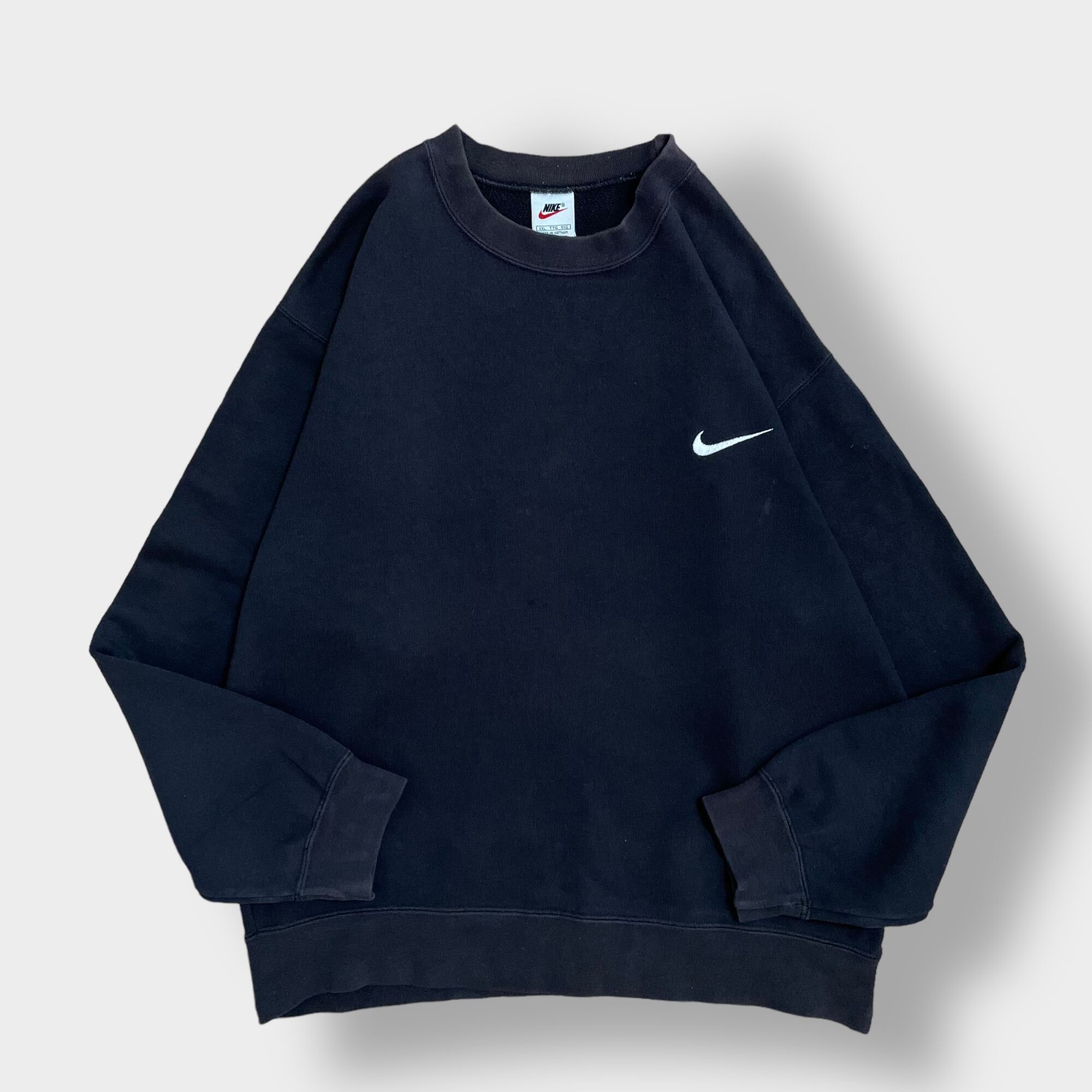 NIKE スウェット トレーナー 90s 白タグ 刺繍ロゴ