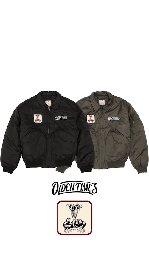 【新作/2色展開】FLIGHT JACKET