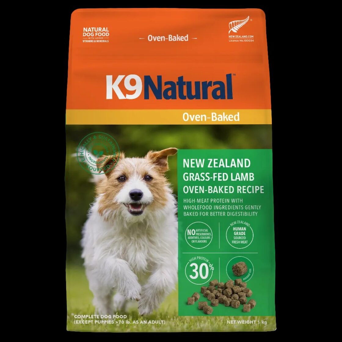新発売 K9ナチュラル ラム・オーブンベイクド 1㎏ ラムトライプ付き