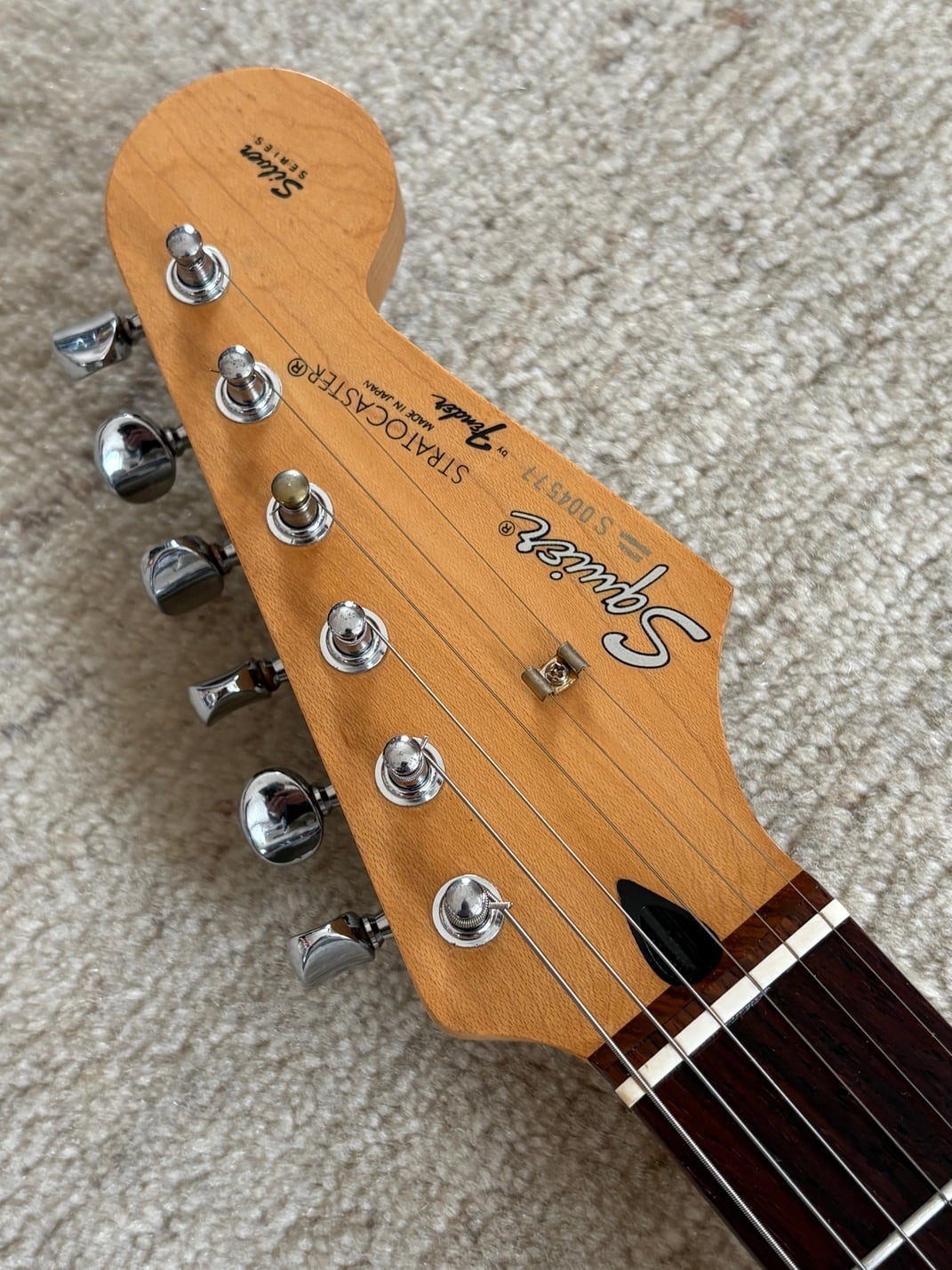 Squier SST-33 Stratocaster フジゲン製 1994-95 Squier Stratocaster SST-33 Silver Series '94-'95 | tenokuni-japan