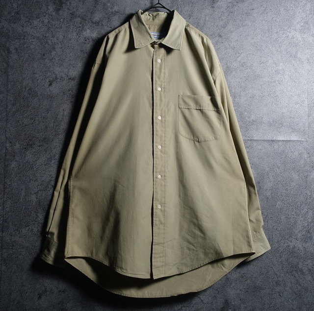 "Yves Saint Laurent" Deige Plain Dress Shirt