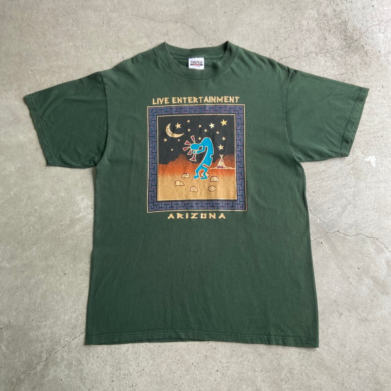 90年代 ARIZONA ココペリ スーベニア アートプリント Tシャツ メンズL