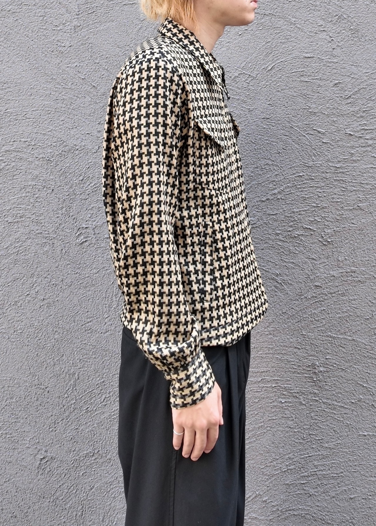 【N.HOOLYWOOD】all over design zip up jacket