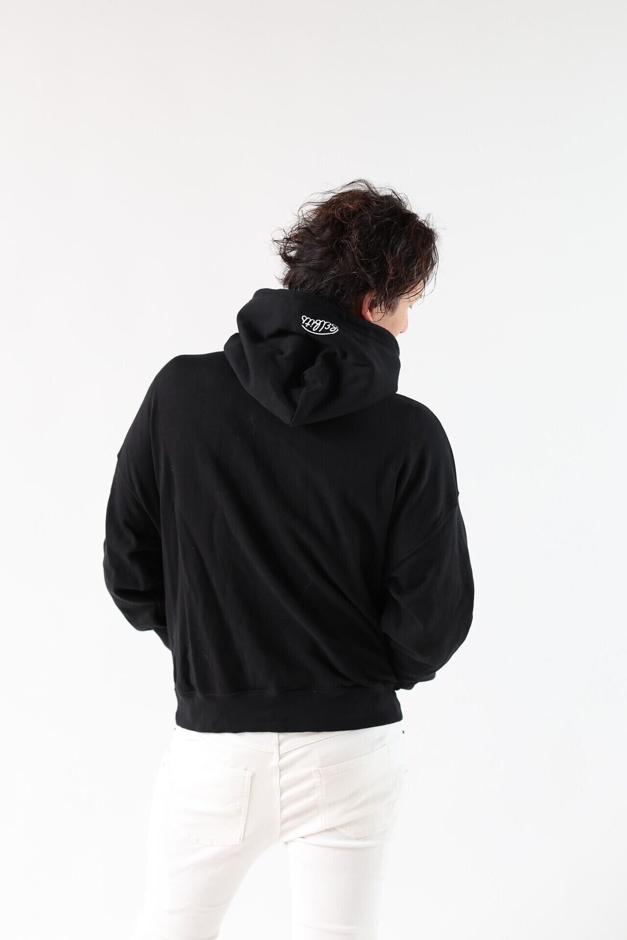 LOGO PINK CAMOUFLAGE PARKA ”black” / 迷彩ロゴパーカー 数量限定