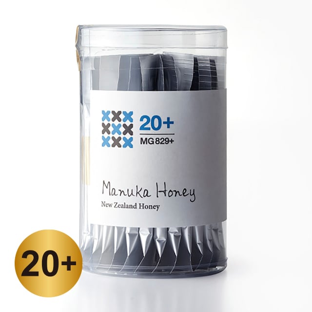 最高ランクの個包装～マヌカハニー20+(MG829+)スティックタイプ 5g×30