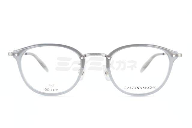 LAGUNAMOON メガネ LM-5077 Col.3 ウェリントン コンビネーション ラグナムーン 正規品-2枚目