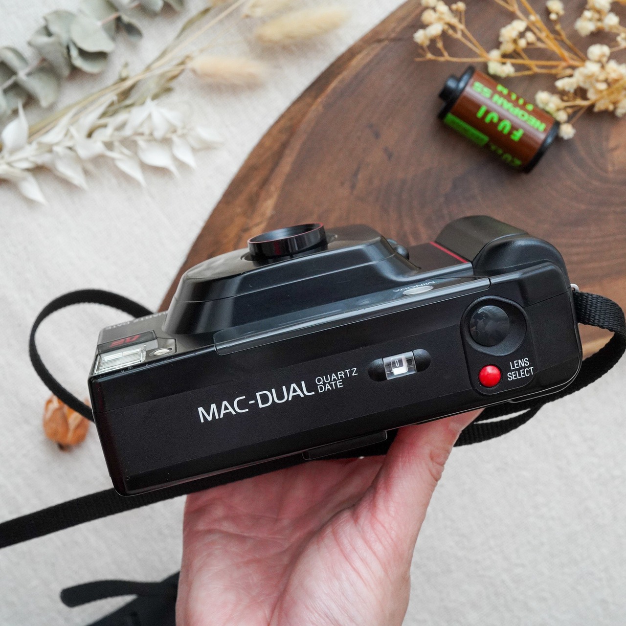 【Minolta 】Mac-Dual フィルムカメラ　２単焦点モード