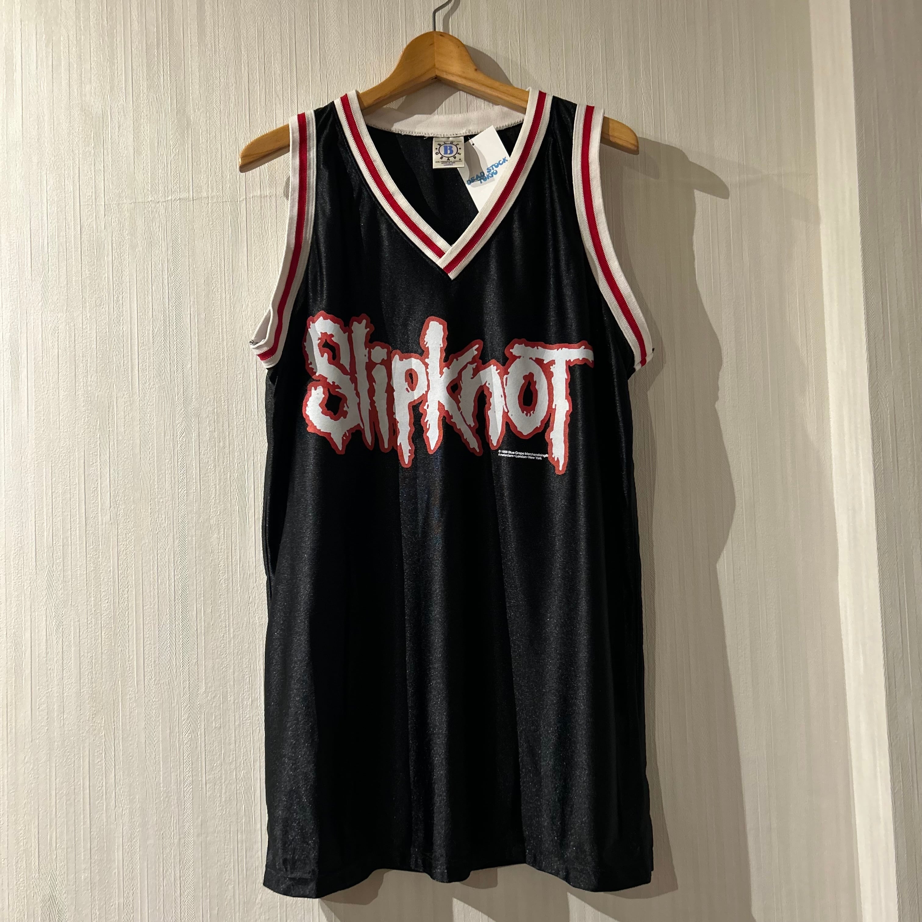 "DEAD STOCK" 1999s Slipknot “Blue Grape” B/B game shirt