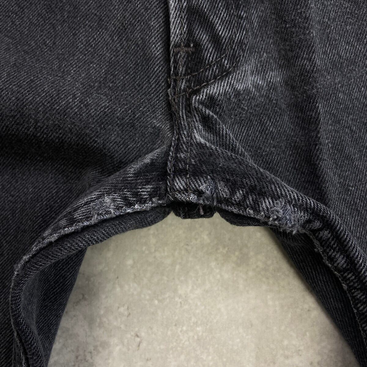 00年代 Levi's リーバイス 501 ブラックデニムパンツ メンズW32相当
