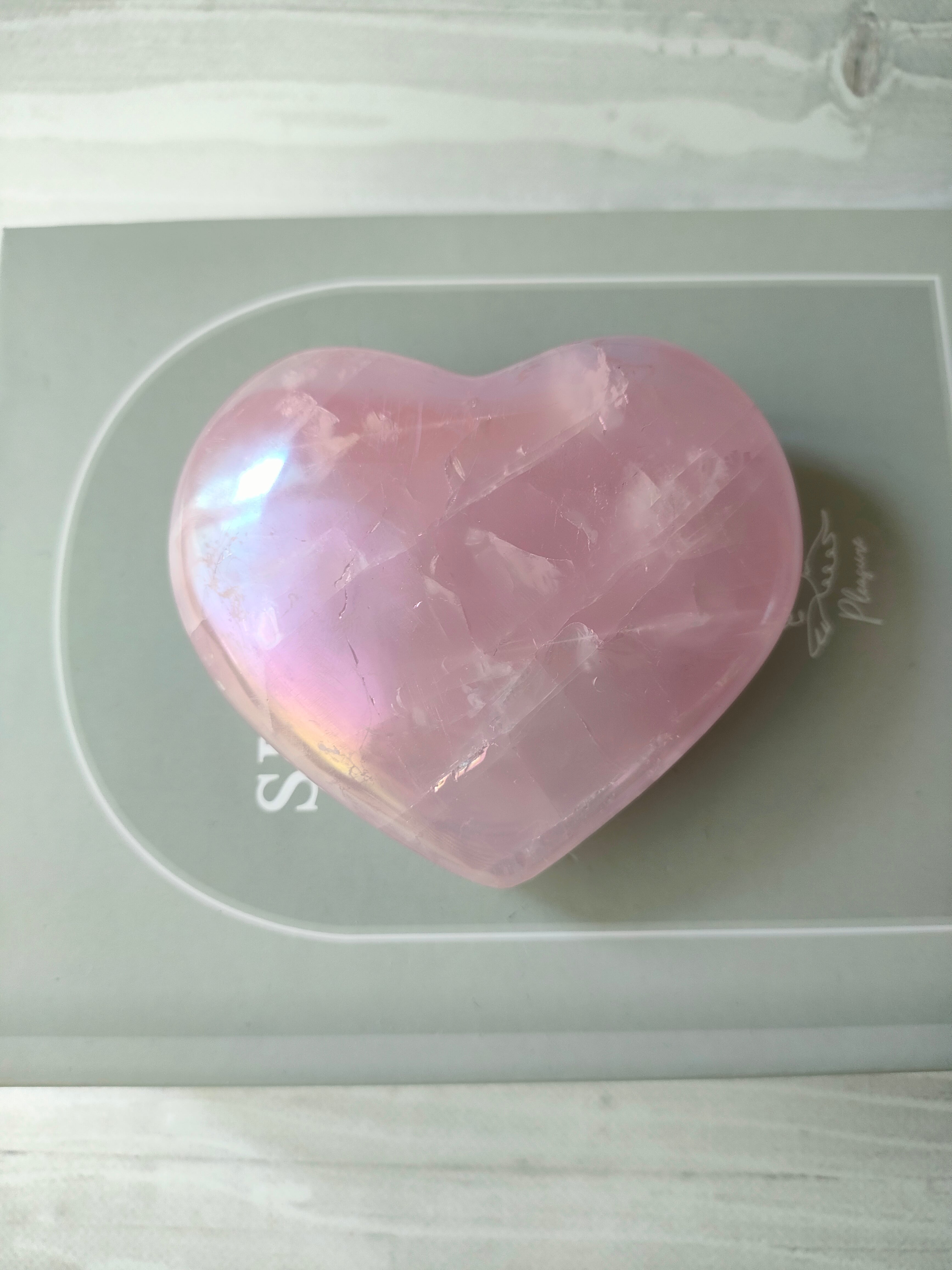 ローズクォーツオーラ ハート
