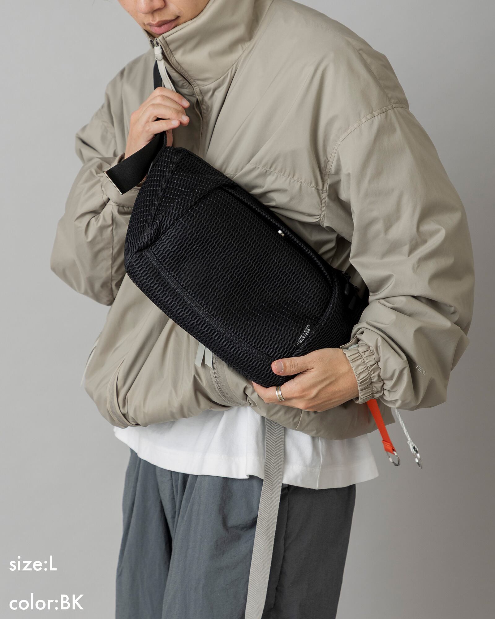 洗濯機で洗えるWashable body bag L [edt-120] | EDITA．