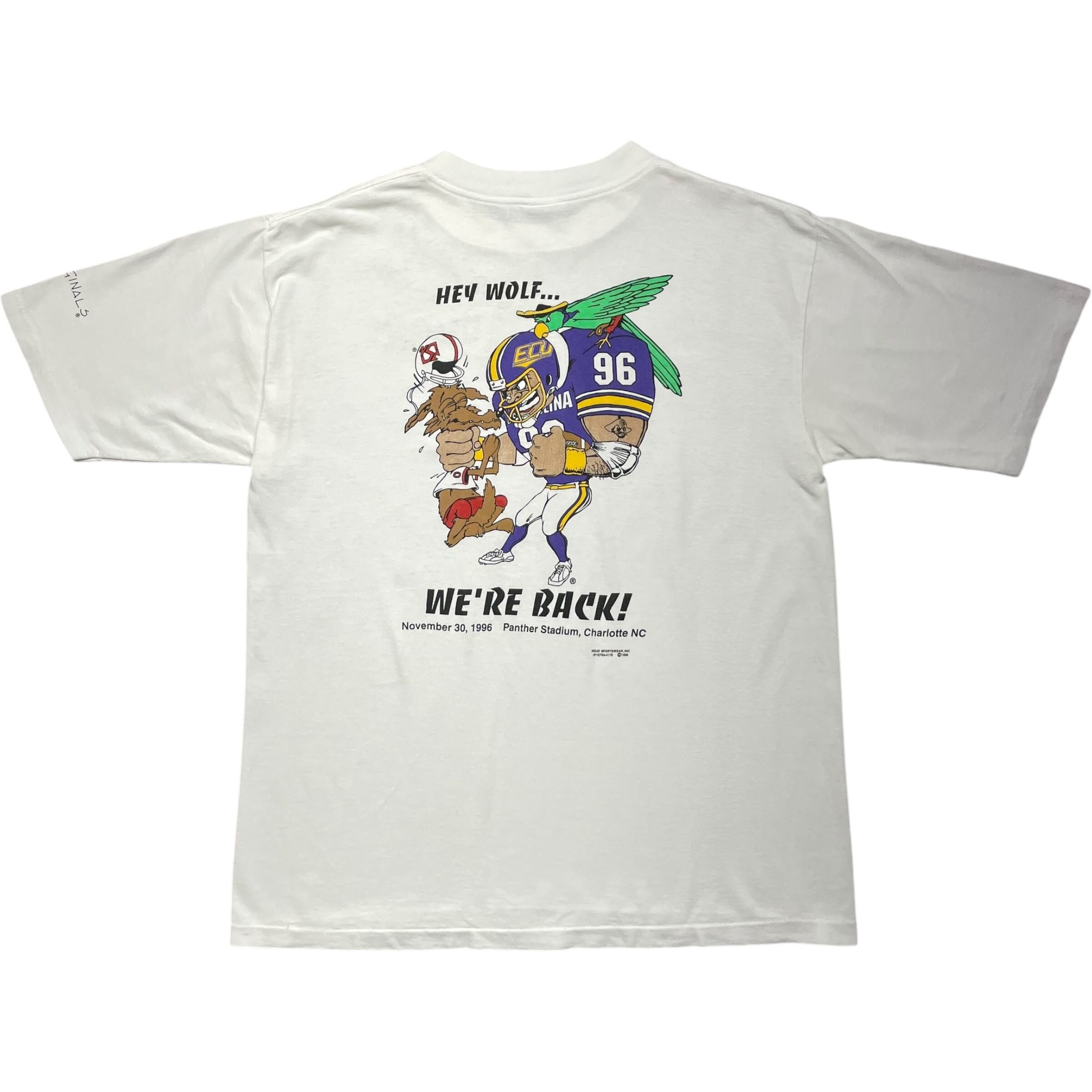 《L》All Sport オールスポーツ Tシャツ 両面プリント シングルステッチ ホワイト USA製 90年代 vintage no.7225