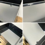 MAGIS AC250 360°CONTAINER BLACK マジス 360°コンテナ ブラック 収納トレー 収納ワゴン キャスター付【未使用品】【中古】【180サイズ】