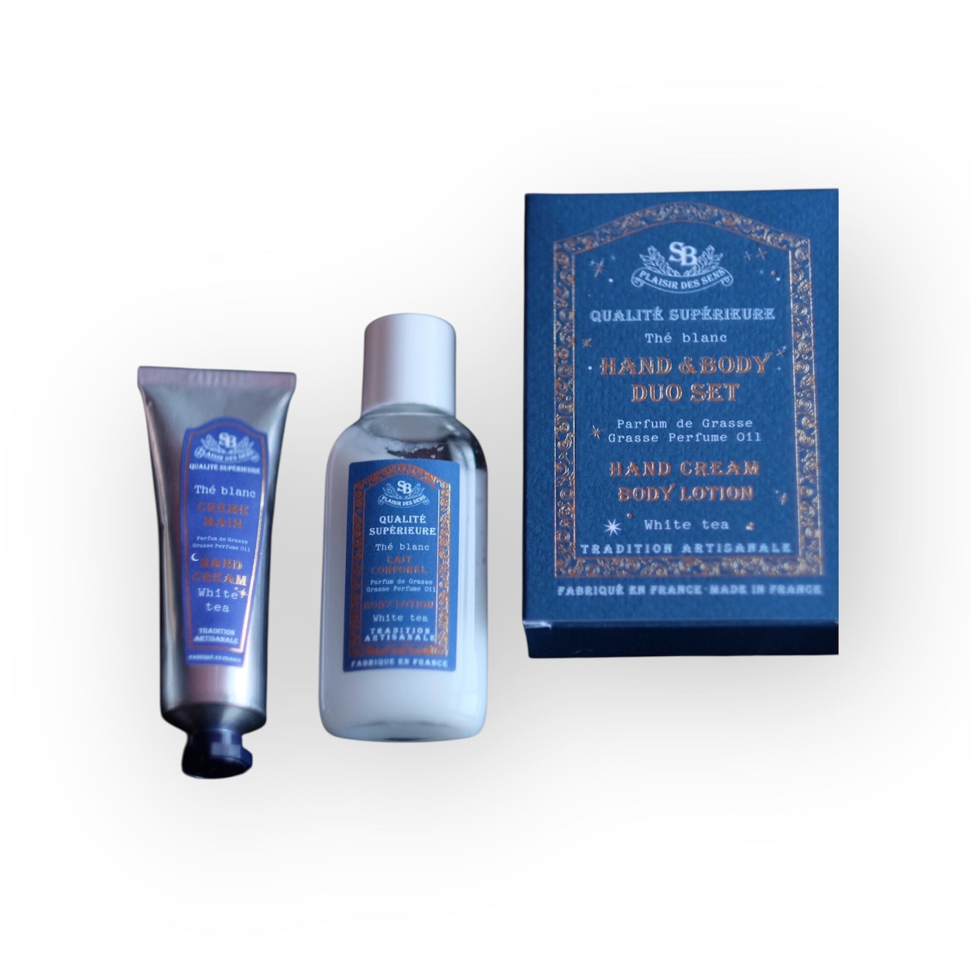 ハンドクリーム&ボディローションDUOセット 限定BOX入り サンタールエボーテ