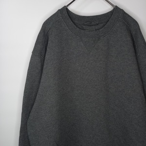 エルエルビーン　スウェット　トレーナー　ガゼット　無地　裏起毛　厚手　グレー　M