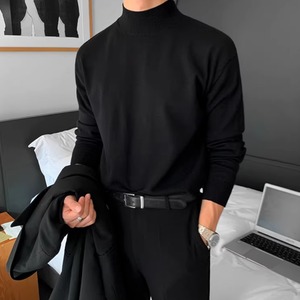 Half-Neck Knit Sweater（LMU0022）