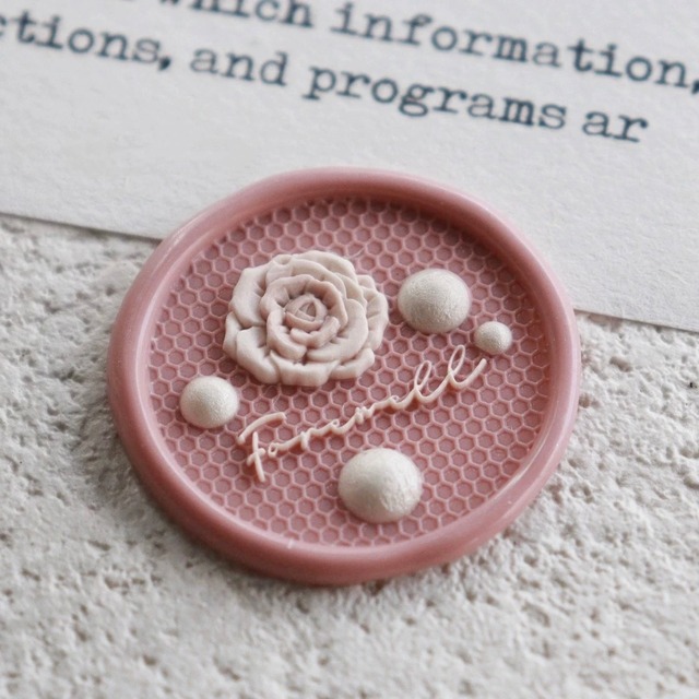 Pearl Rose 20mm・シーリングスタンプ