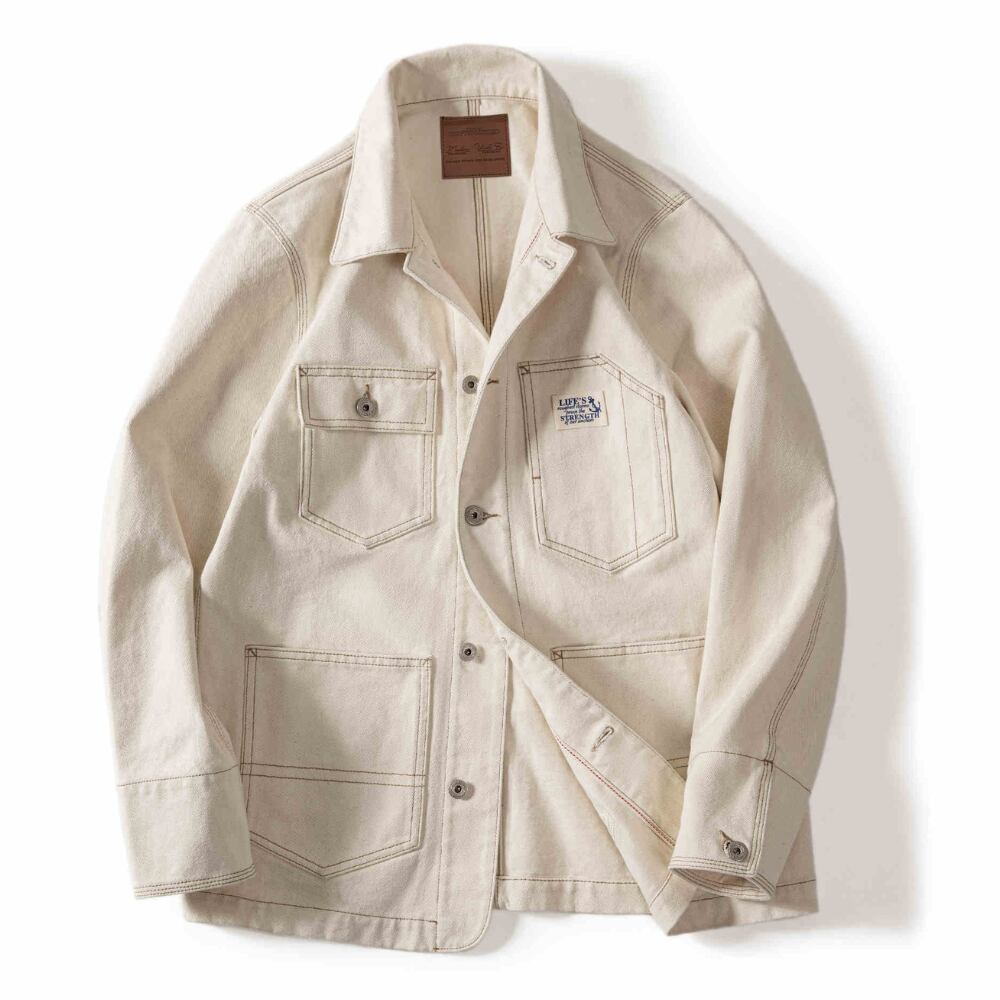 ヘビーウエイト コットンワークジャケット カバーオール L0361