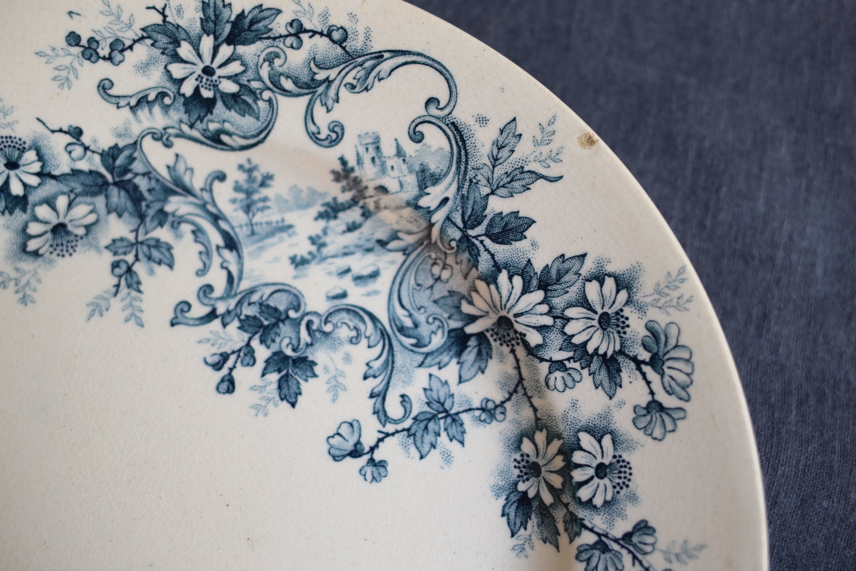 フランス アンティーク Choisy le Roi ショワジールロワ『POMPADOUR